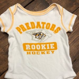 Nashville Predators onesie